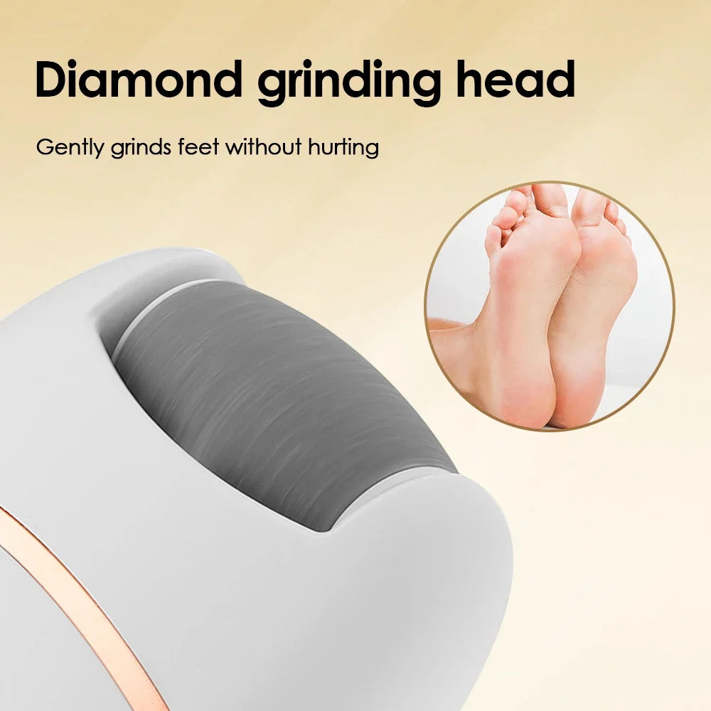 Hailicare Electric Foot File & Callus Remover | USB Rechargeable