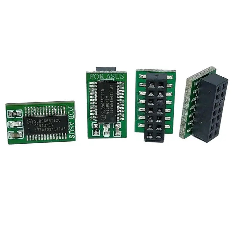 TPM 2.0 Module 12/14/18/20 Pin LPC – ASUS MSI Gigabyte ASRock