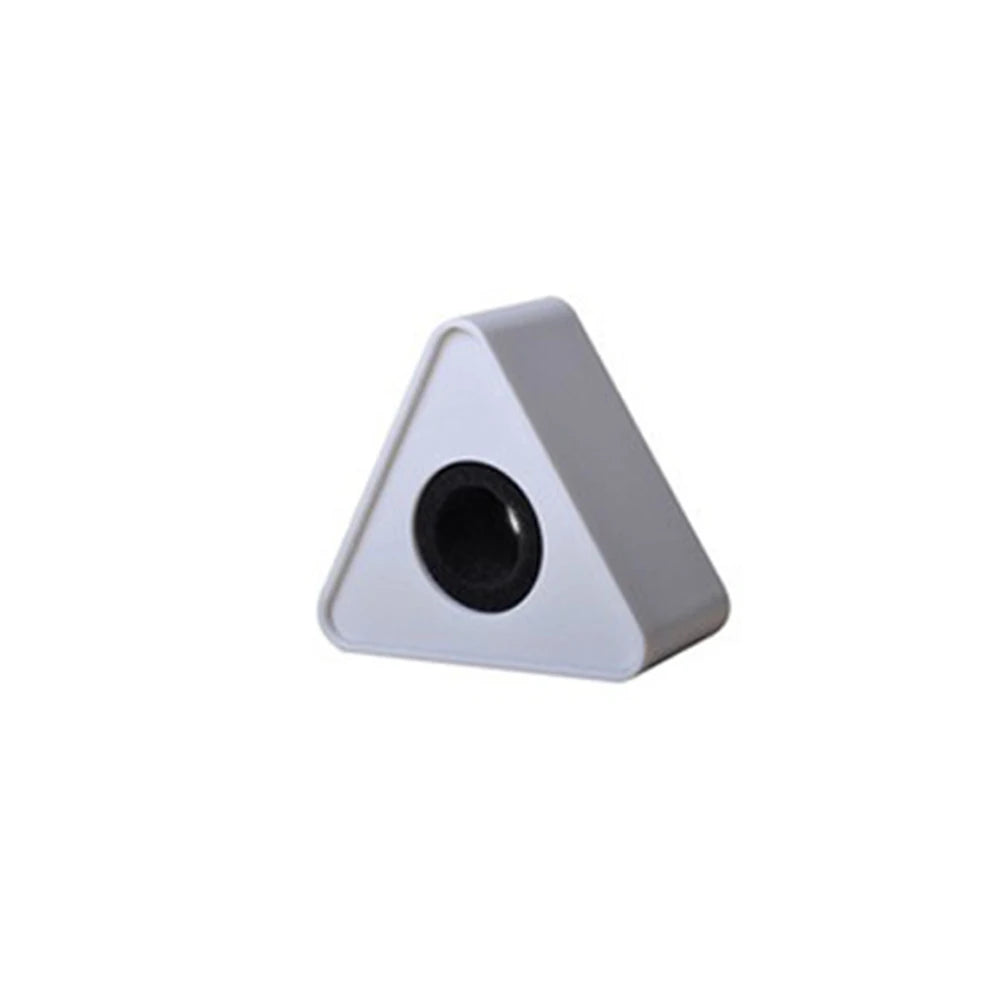 Interview Mic Flag Stand – ABS Logo Holder 38mm Square/Triangle