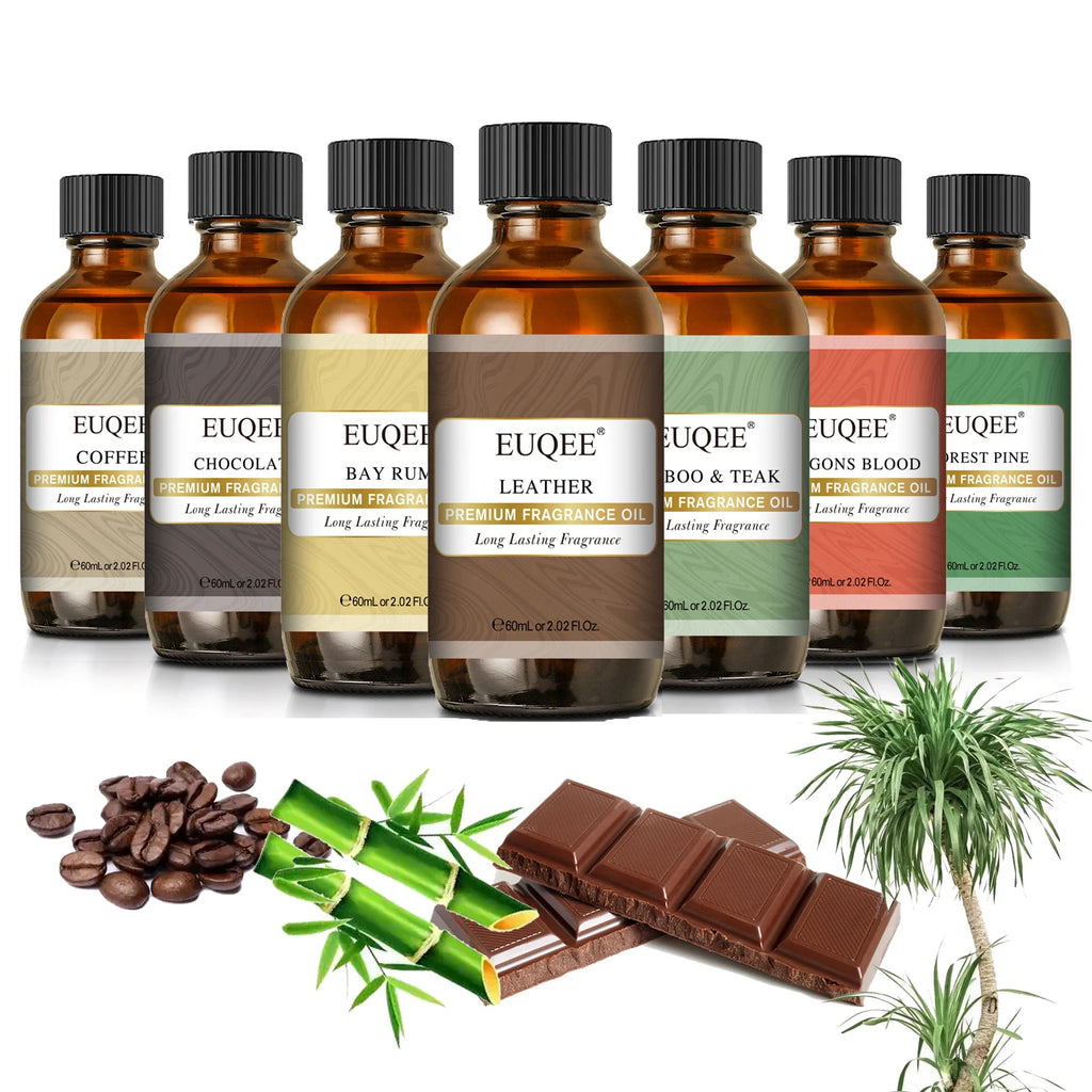 EUQEE 60ml Men's Fragrance Oil – Reed & Car Diffuser Oil