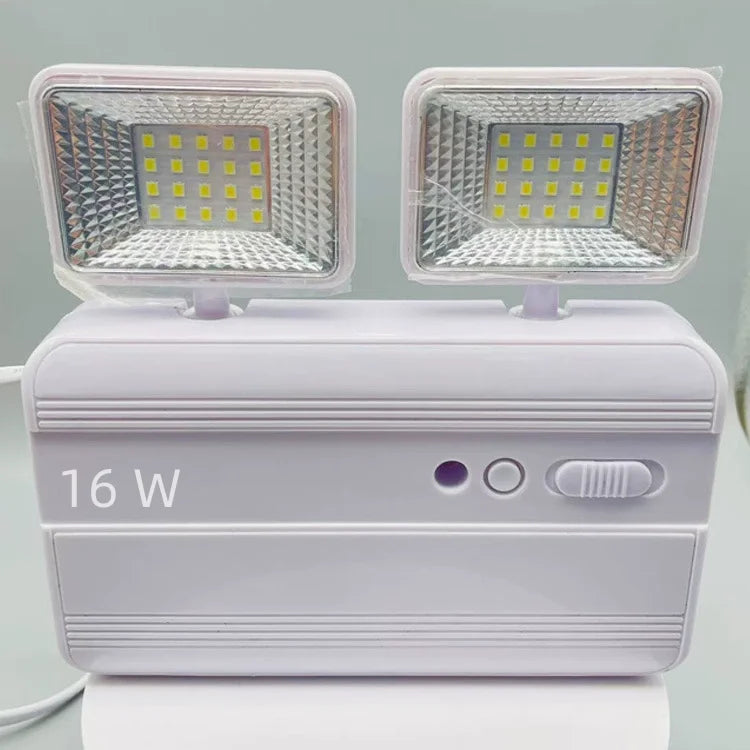SHINEKNOT Dual Head LED Emergency Light | 360° Auto Power-On