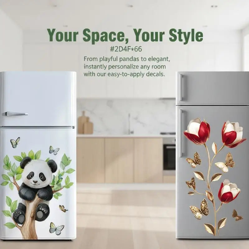 Cool Summer Watermelon Drink Wall Sticker Kitchen Refrigerator Decorative Decal Self-Adhesive Waterproof Removable Home Decor Oasis Select