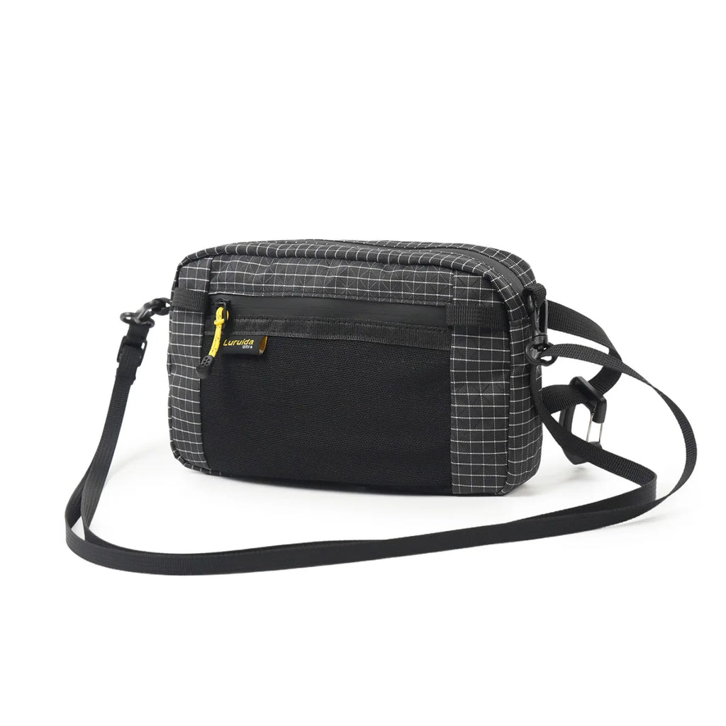1.1L Fiber Waist Pack Waterproof UltraLight Multi Pocket for Cycling Running Hiking Camping Outdoor Sports Gear Pouch Bag Oasis Select black