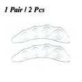 Soft Forefoot Pads Anti-Slip Self-Adhesive Gel Cushion Shoe Inserts for Women High Heels Sandals Flip Flops Comfortable Oasis Select 1 Pair