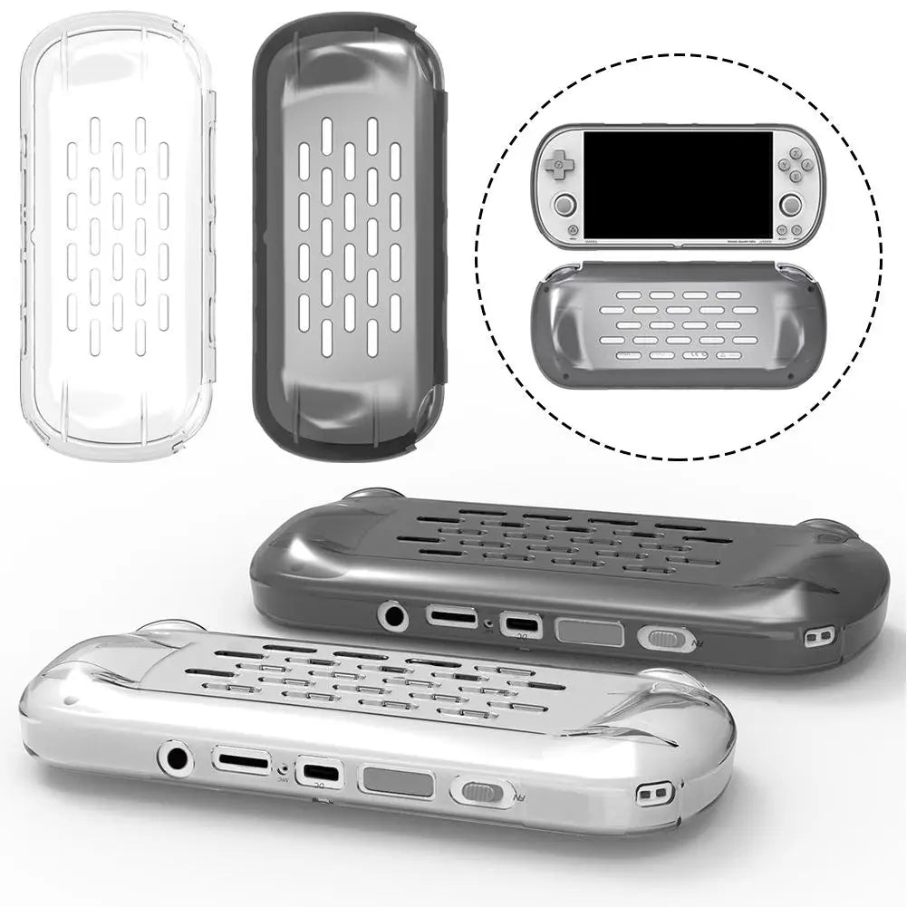 TRIMUI SMART PRO Transparent TPU Protective Case Cover Gaming Console Case Oasis Select