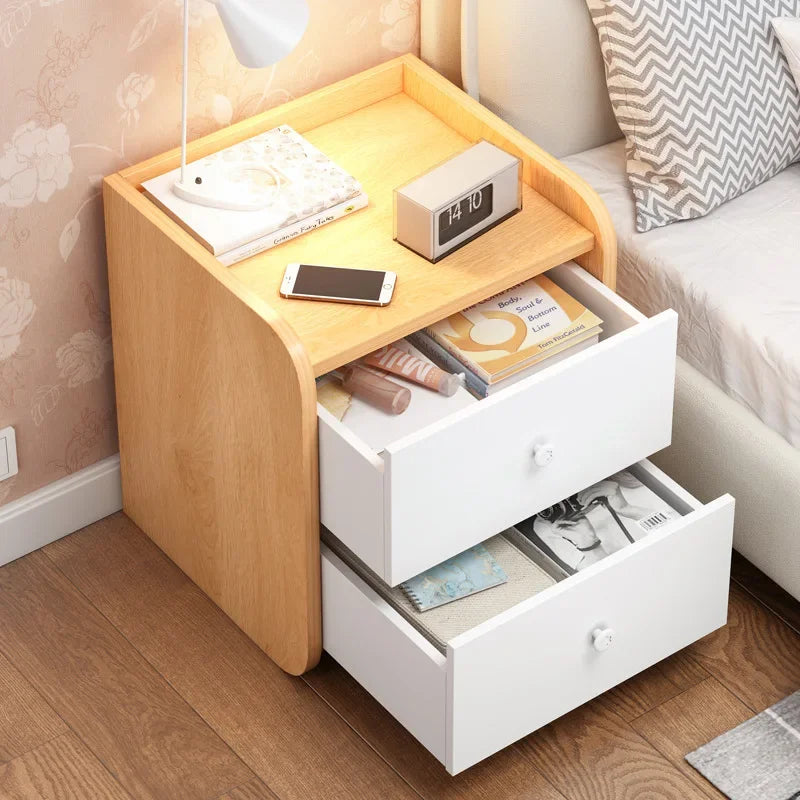 Multi-functional Household Goods Bedside Table Small Storage Locker Bedroom Bedside Gap Small Cabinet Oasis Select