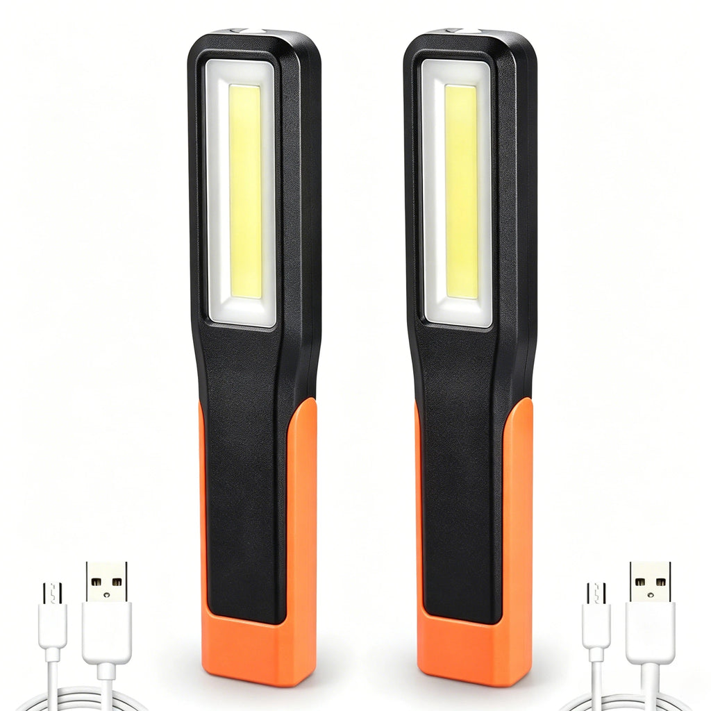 COB LED Magnetic Work Light | USB Rechargeable Torch & Lantern