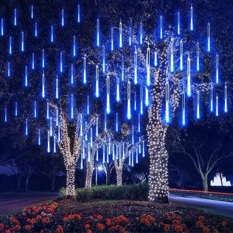 Solar Meteor Shower LED Lights IP65 – Outdoor Festival Decor