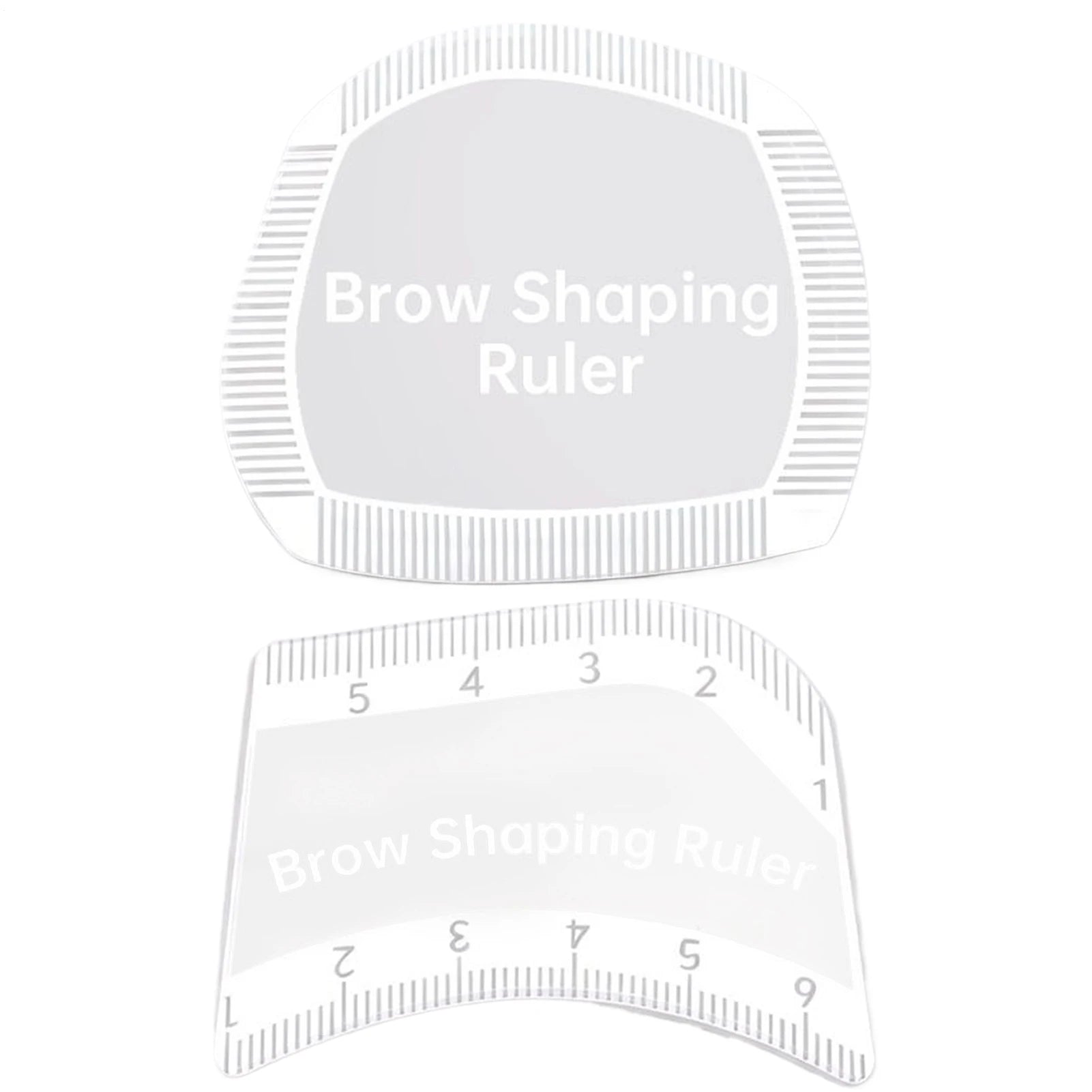 1PC Brow Mapping Ruler Eyebrow Shaping Ruler 1 Minute Fast Drawing Design Brow Easy Tool Microblading Permanent Mekeup Stencils Oasis Select