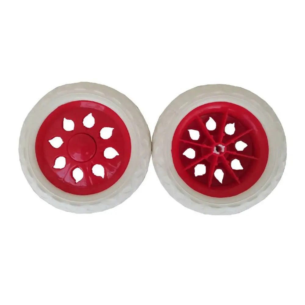 2Pcs EVA Shoppin Cart Wheels 6.3Inch Replacement Travelling Trolley Caster Anti Slip Flexible Tire Wheel Luggage Accessories Oasis Select 2