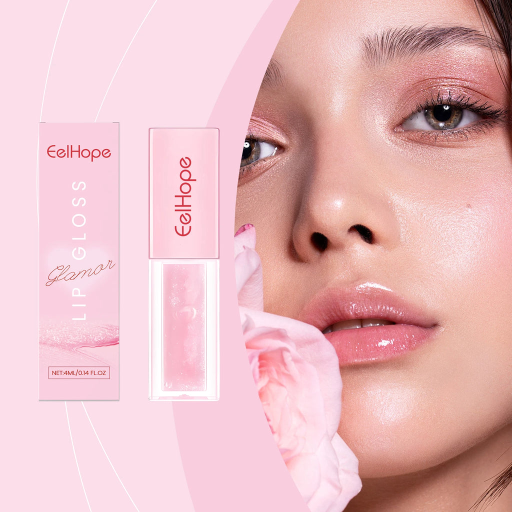 Nourishing Tinted Lip Oil for High-Shine Finish Hydrating Crystal Oil Plumping Moisturizing Long Lasting Non-sticky Care Product Oasis Select
