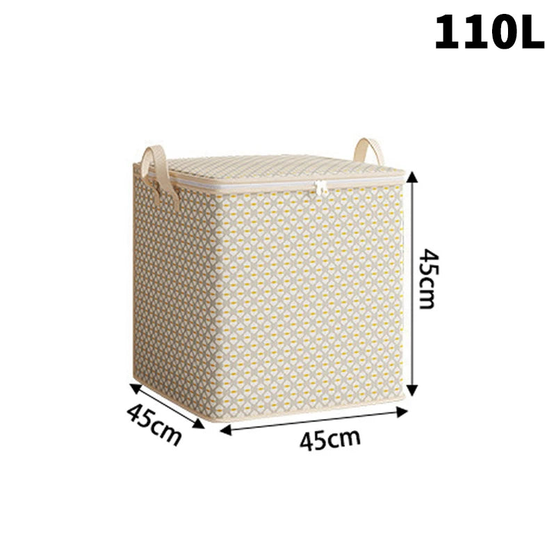 Extra Large Under Bed Storage Bag | Zippered Bedding Organizer