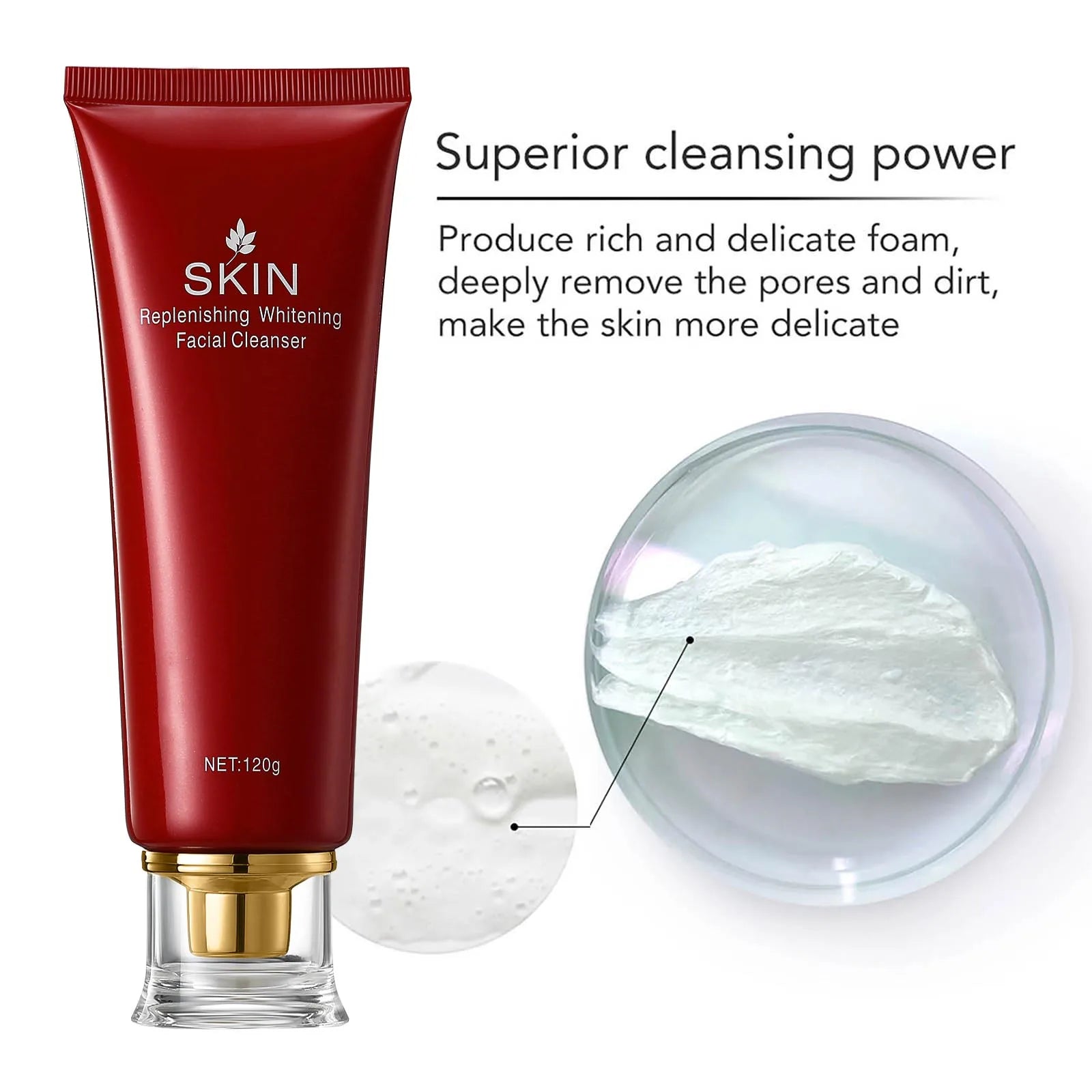 AILKE Brightening Face Care Set – Hyaluronic Acid & Serum