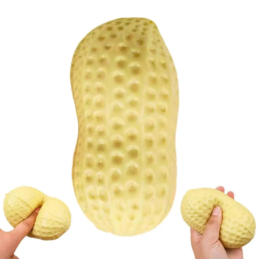 Peanut Stress Relief Squeeze Toy – ADHD & Autism Sensory Tool