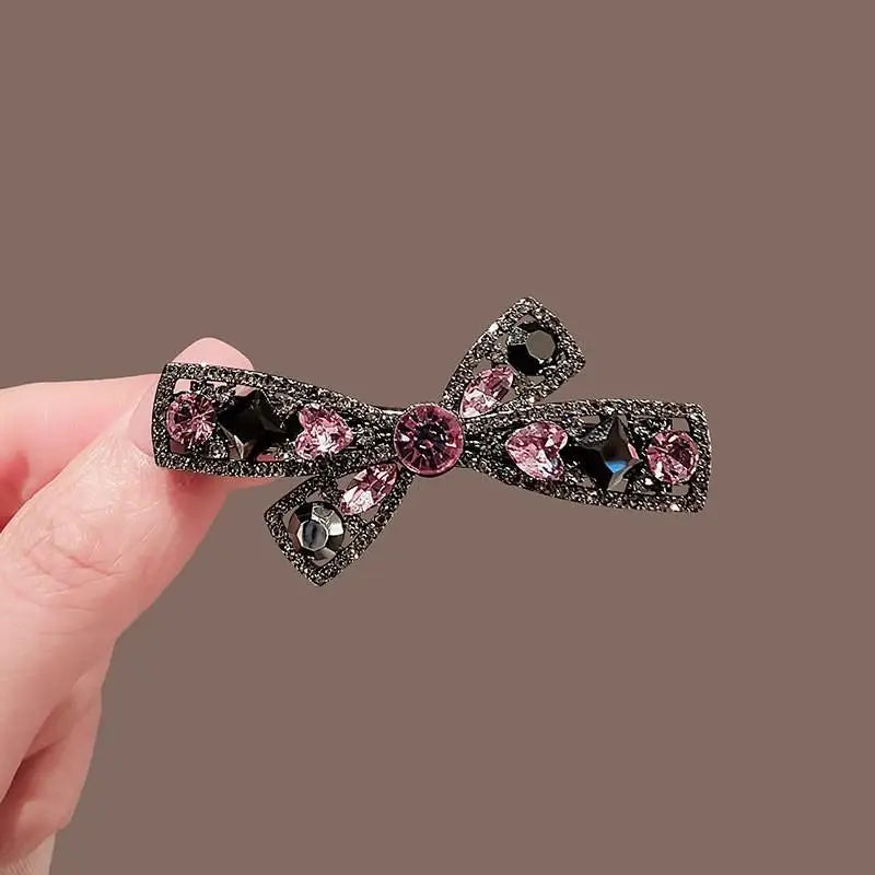 Flyaway Hair Duckbill Clip Non-Slip Bangs Side Hair Grip For Women Girls Daily Hairstyle Accessories 잡티 머리카락 덕빌 클립 Oasis Select A2