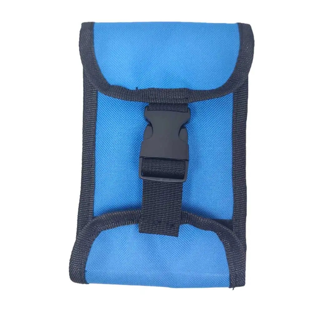 Adjustable Diving Weight Belt Pouch with Quick Release Bucke Technical Sidemount Scuba Gear Lead Weight Bag Oasis Select blue 1pc