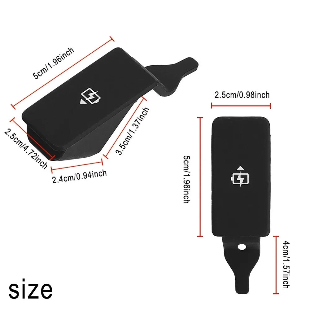 Rubber Cap Dustproof Cover for Electric Scooter Charging Port Compatible with For NINEBOT Keeps Port from Dust Oasis Select