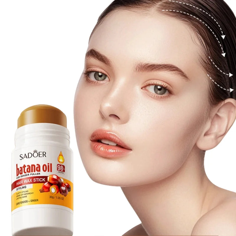 Batana Hair Wax Stick with Jojoba Oil – 30g Styling Wax