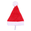 50PCS Christmas Pet Dog Cat Santa Hat Cosplay Hats Pet Costume Ornaments Christmas Party Pet Supplies Christmas Decorations Oasis Select Christmas Hat 3PCS