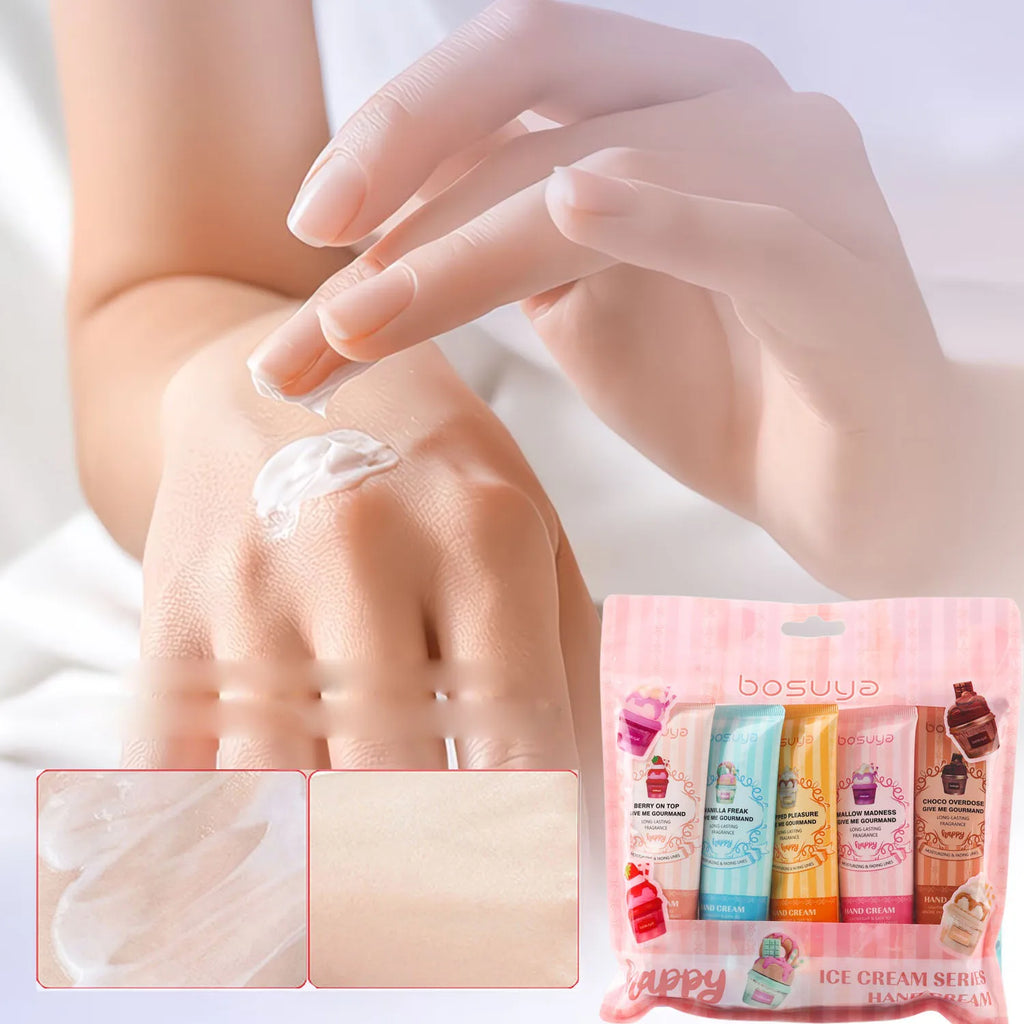 Floral Fragrance Hand Cream Set – Moisturizing Daily Care Hand Cream Set Oasis Select 5PCS 2