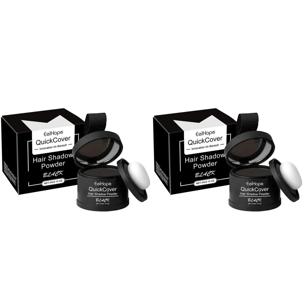 Eelhope Black Hairline Powder – Waterproof Root Cover 4g Hairline Cover Powder Oasis Select Buy 1 Get 1 Free