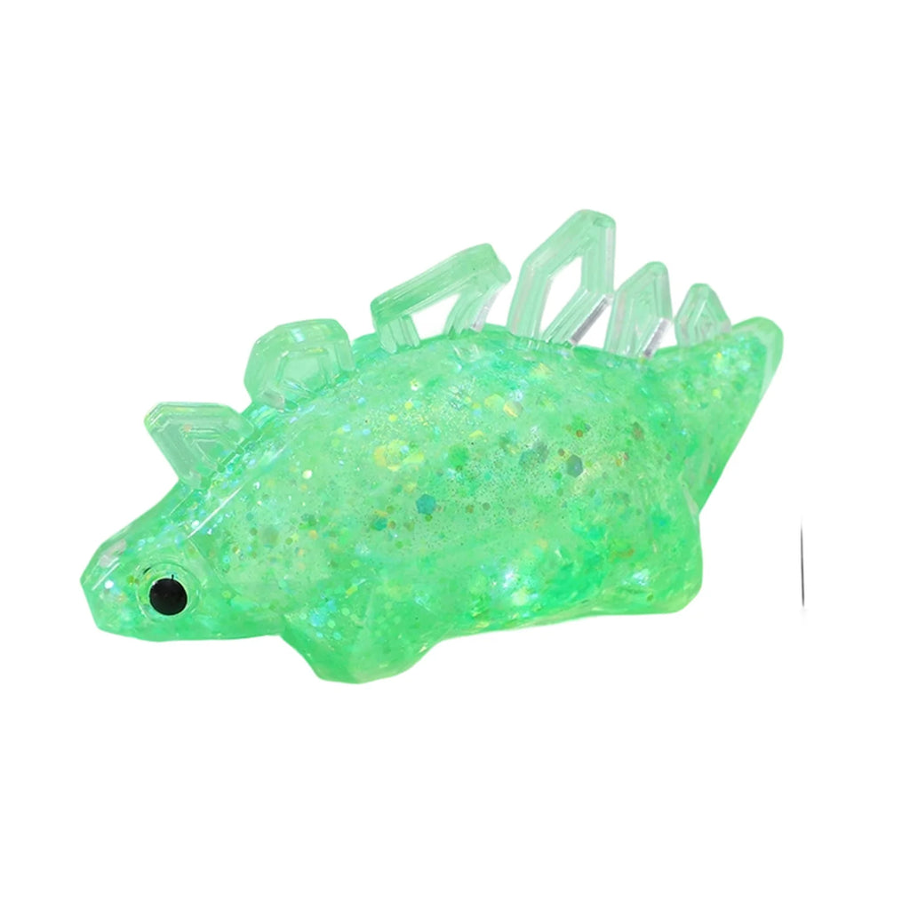 Dinosaur Squeeze Toy Dinosaur Stress Relief Fidget Pinching Relaxation Toy for Kids Adults Classroom Home Office Meeting Gifts Oasis Select Green One Size