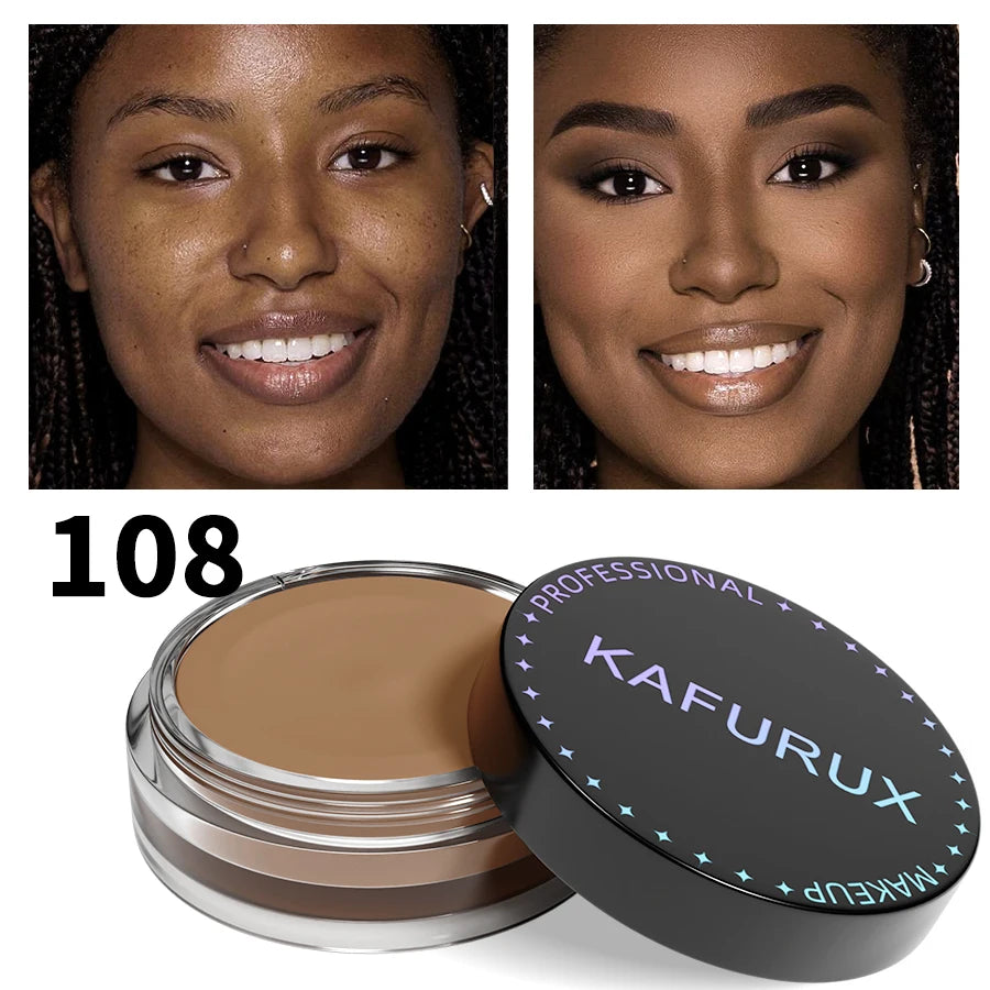 KAFURUX 9-Shade High Coverage Concealer BB Cream – Waterproof
