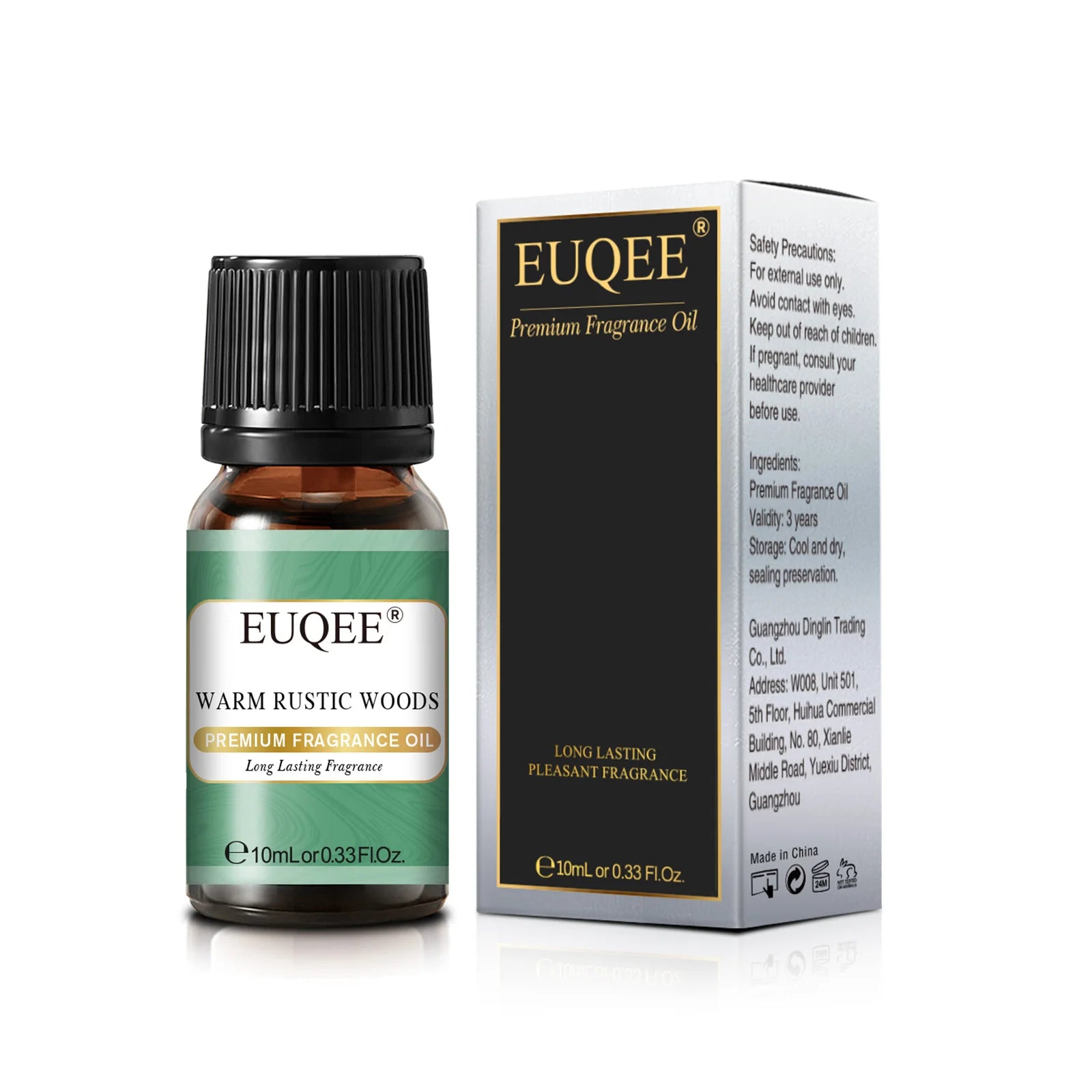 EUQEE 10ml Fragrance Oil – Diffuser, Candle & Aromatherapy
