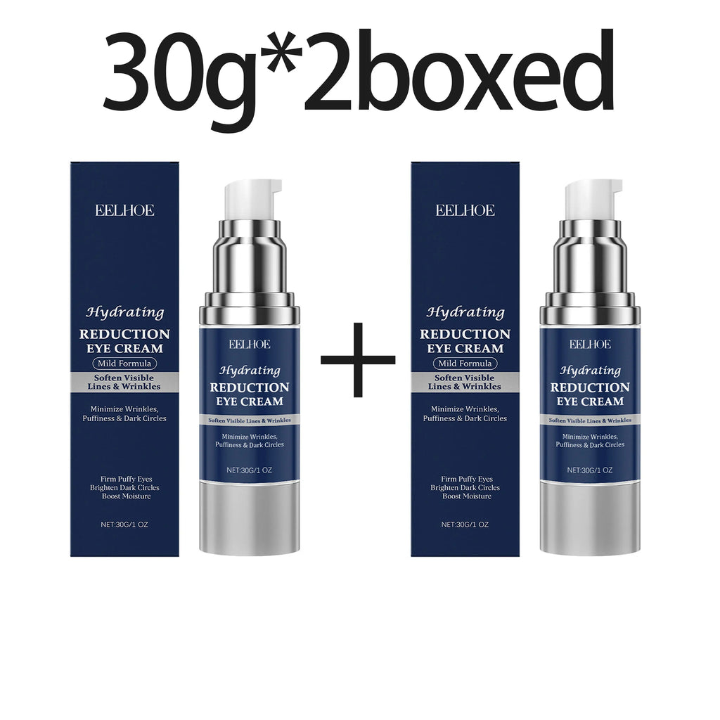 Moisturizing Eye Cream Refreshing Moisturizing Fades Fine Lines Hydrating Plumping Gentle Skin-Friendly Delicate Eye Area Skin Oasis Select 30g X 2boxed