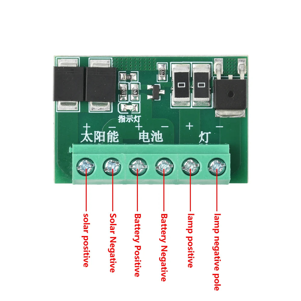 DC6-45V Solar Street Light Control Circuit Board LED Light Switch Solar Module Controller Driver Power Supply Oasis Select Default Title