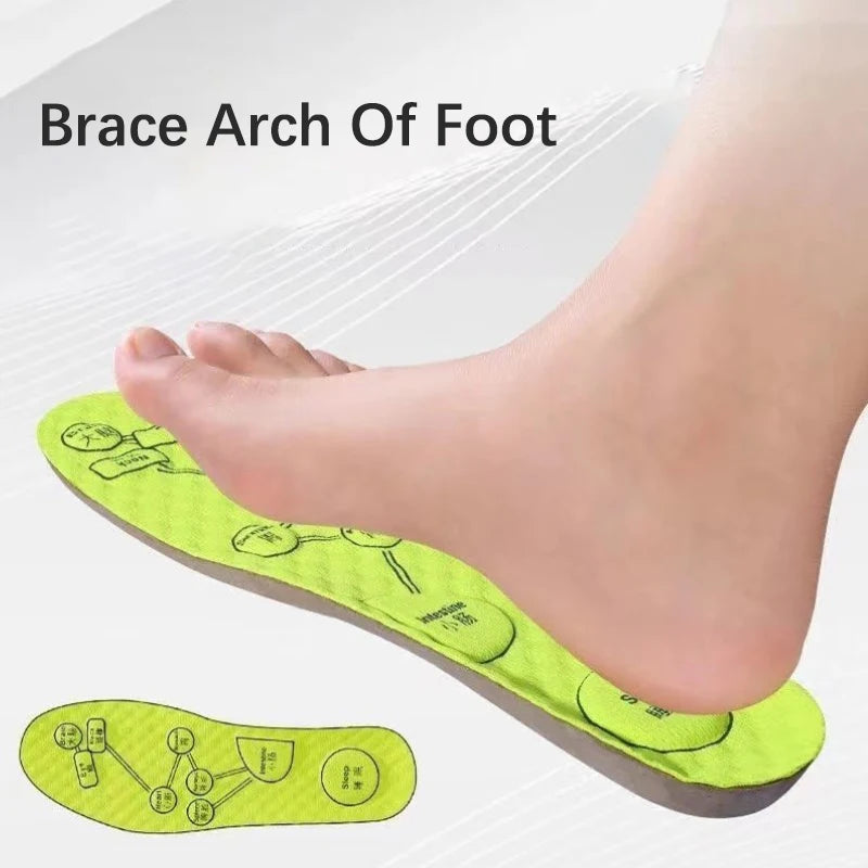 Foot Acupressure Insole Men Women Soft Breathable Sports Cushion Inserts Sweat-absorbing Deodorant Orthopedic Shoe Sole Oasis Select