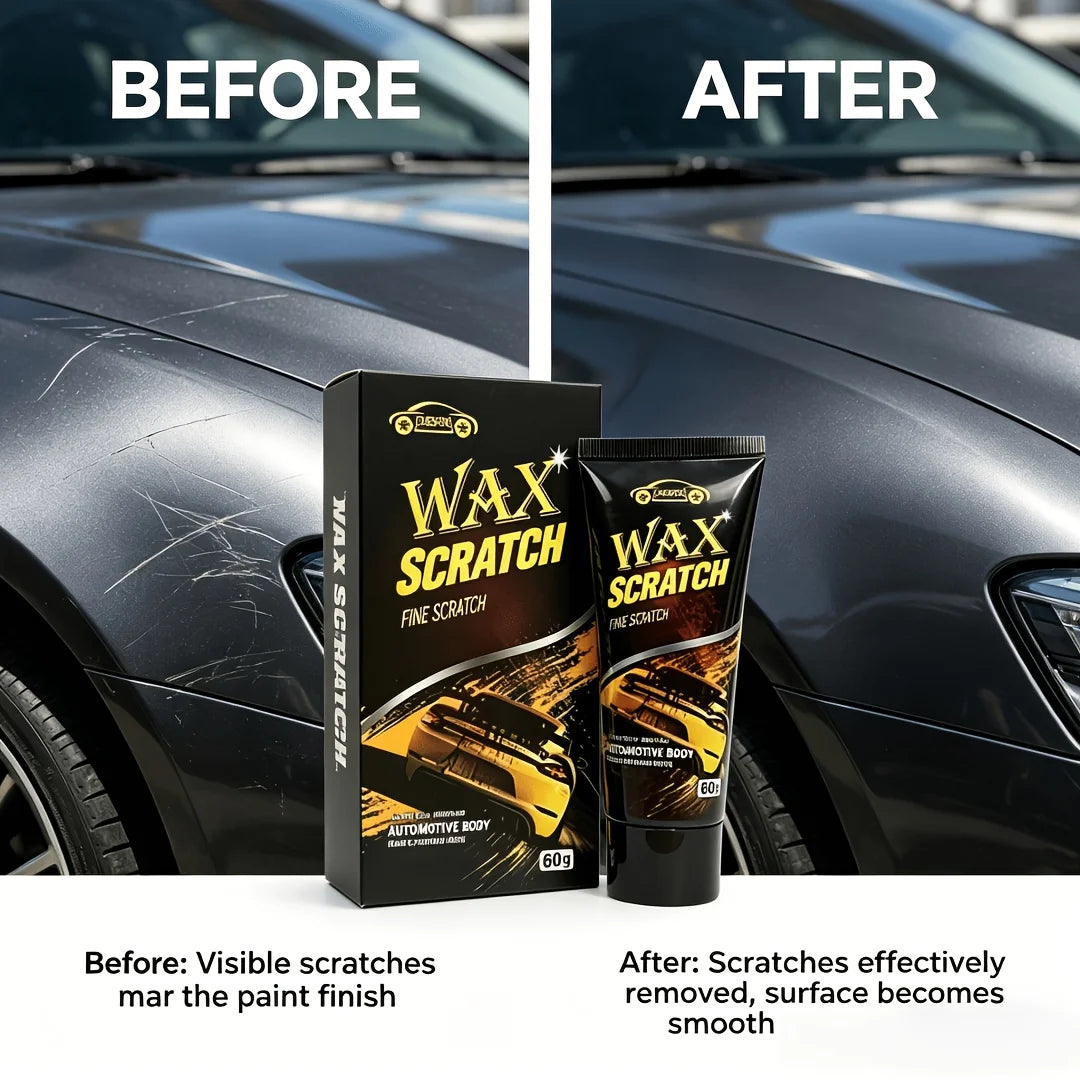 Car Scratch Repair Wax, Fine Scratch Remover & Polish Restorer, Erases Scratches & Restores Shine for Automotive Body Oasis Select