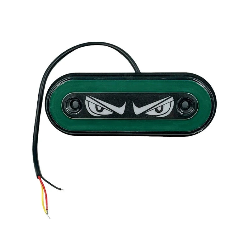 High Visibility 12V/24V LED Side Markers Flashing And Constant Light Modes For Trucks Trailers And Motorcycles Oasis Select Green