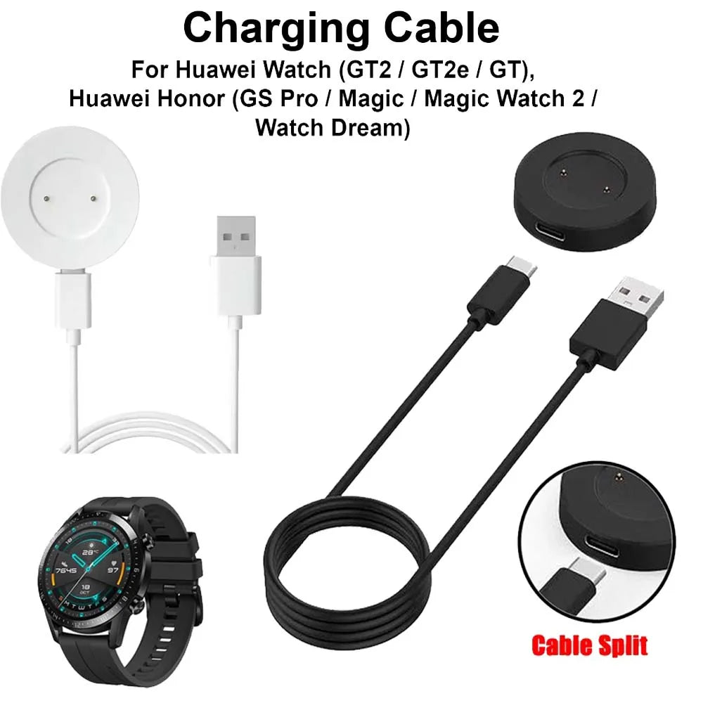 Huawei Watch GT/GT2/GT 2e & Honor Magic USB Charger Smartwatch Charger Oasis Select