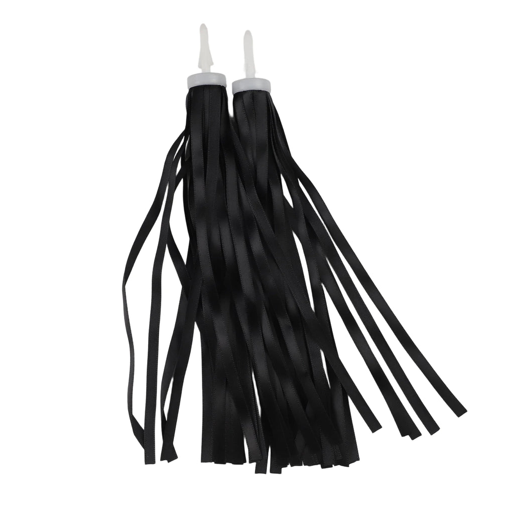 25cm Long Bicycle Handlebar Tassels Bike Handlebar Decoration Accessories Scooter Decorations Compatibility With Bikes Oasis Select black
