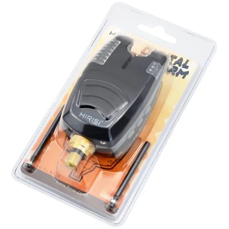 Hirisi 1PCS Waterproof Carp Fishing Bite Alarm With Snag Bar And Rolling LED Band Fish Bite Indicator Fishing Induction Alarm Oasis Select