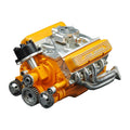 89% Gasoline Ohv V8 Small-Block Engine Model Kits Cison V8 Engine Kit Build Your Own Stem V8 Model Engine for Adults Oasis Select Yellow One Size