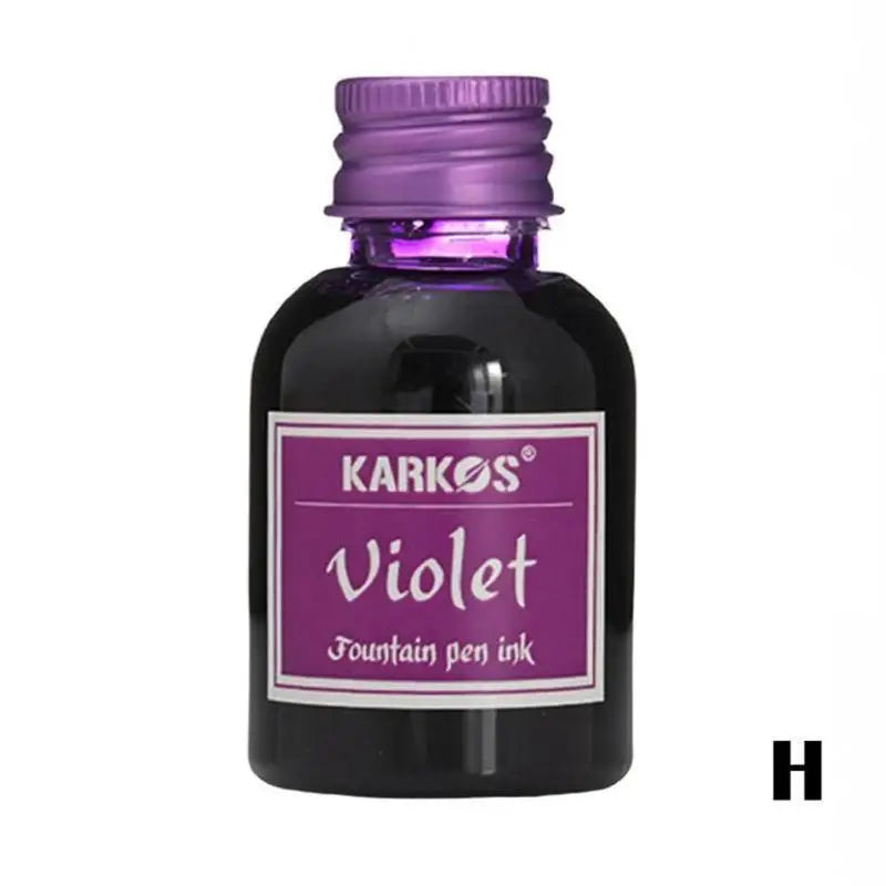 30ml Fountain Pen Ink – Non-Clogging, Water-Soluble, 10 Colors