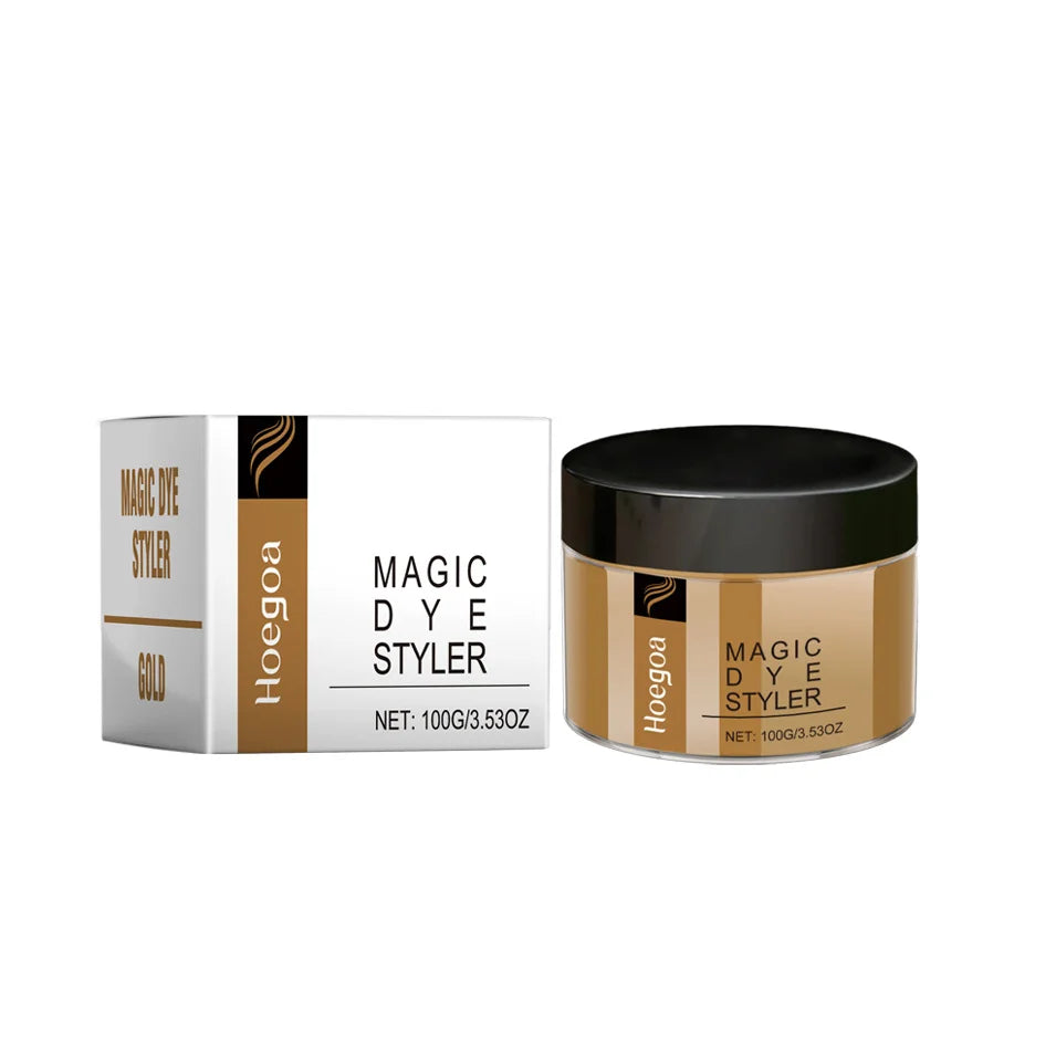 6 Colors Hair Wax Dye White Blue Brown Natural Matte Nourish Oasis Select Golden
