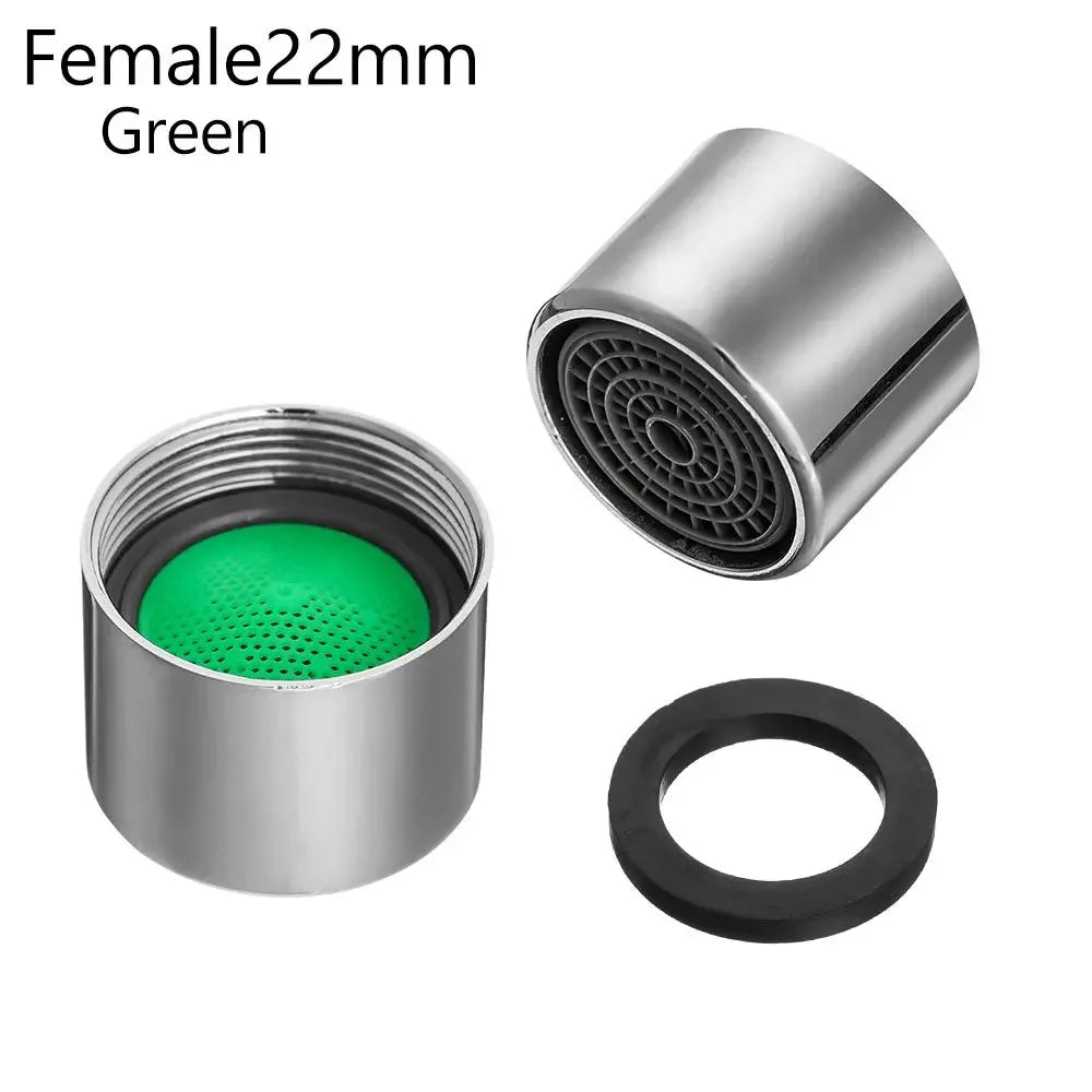 Faucet Aerator Replacement Parts Bubbler Inner Core Water Saving Adap Kitchen Bathroom Nozzle Filter Faucet Accessories Oasis Select Male 22mm green