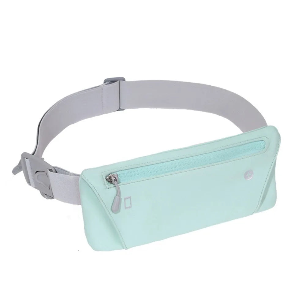 Ultra-Thin Sport Mobile Waist Bag Close Fitting High Elastic Running Waist Bag Multifunctional Lightweight Sports Phone Bag Oasis Select