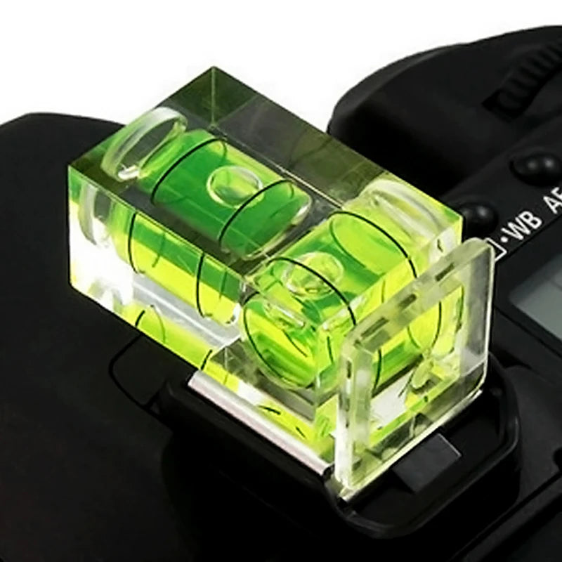 3-Axis Hot Shoe Bubble Spirit Level for DSLR Cameras