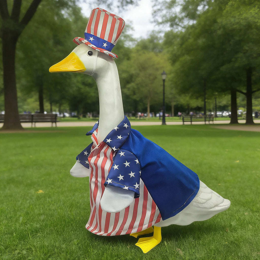 Porch Goose Bathrobe Costume – Cute Funny Goose Outfit Goose Statue Costume Oasis Select E One Size