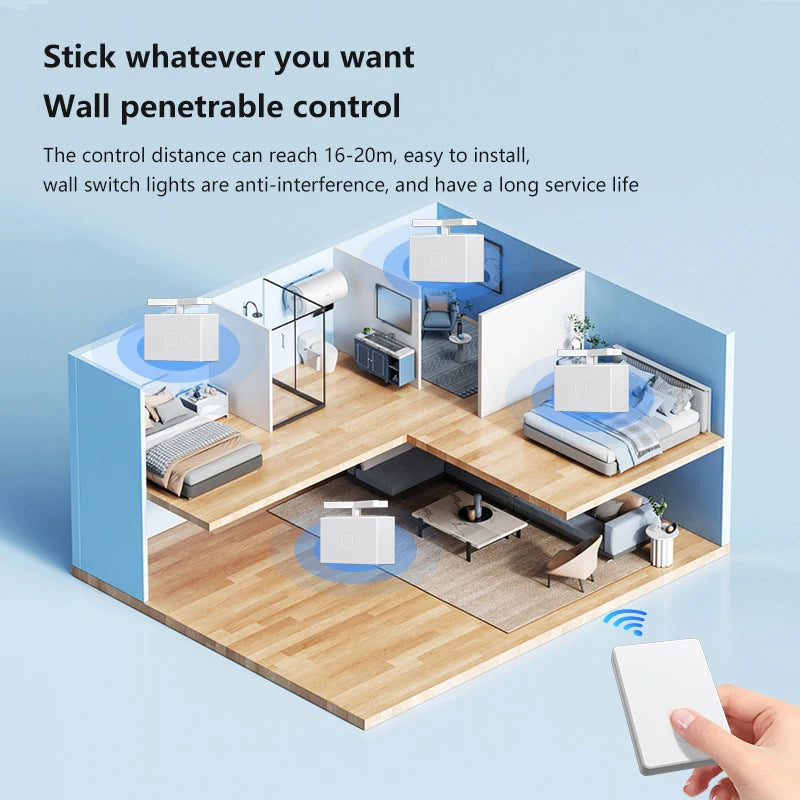 Wireless Home Controller Switch On Off Tool Automatic Button Pusher Intelligent USB Rechargeable Remote Control Light Off Oasis Select