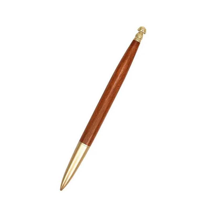 Zodiac Wooden Retractable Ballpoint Pen – Vintage Gift