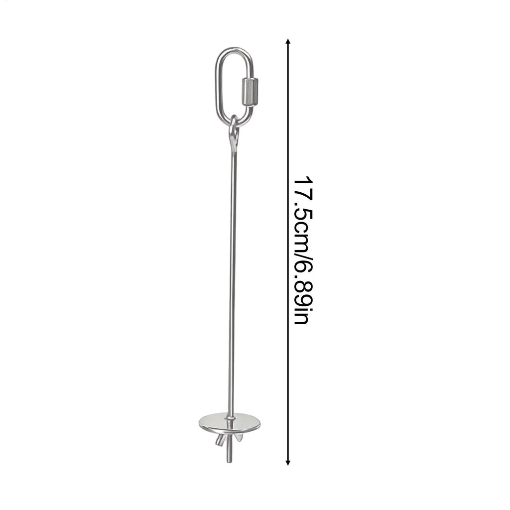 Bird Cage Food Skewer Stainless Fruit Stick Holder Bird Food Holder for Cage Foraging Macaw Parakeet Cockatiel Conure Finch Oasis Select