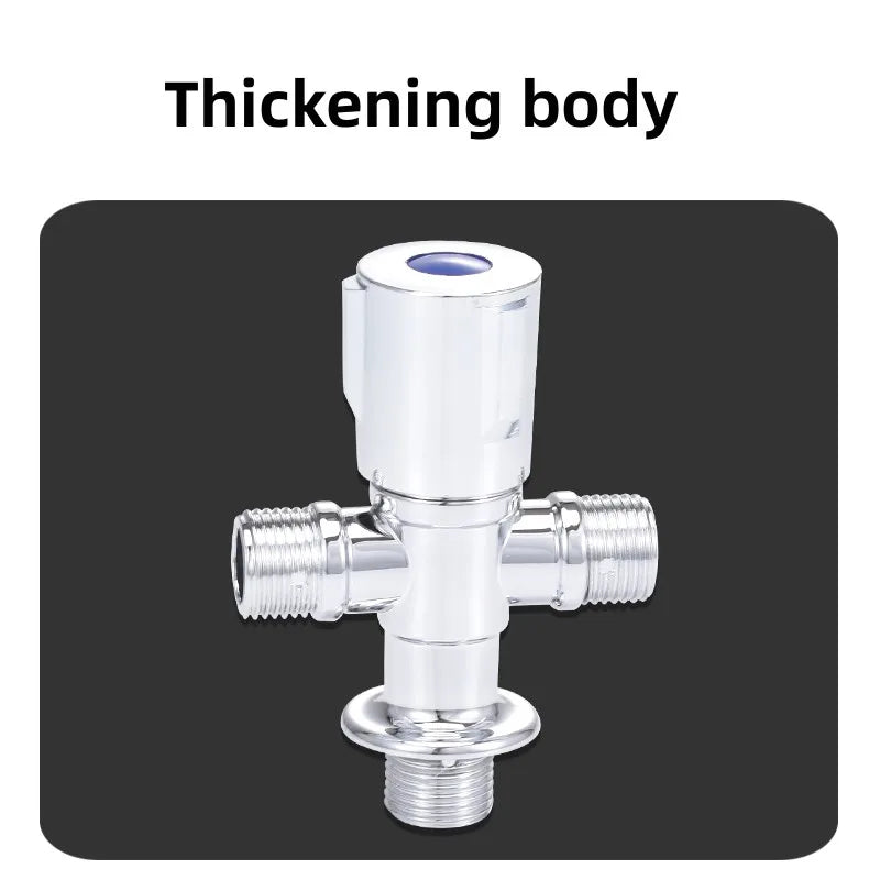 Plastic Angle Valve Faucet Water Stop Valve Toilet Filling Control Tap Switch for Bathroom Kitchen Replacement Accessories Oasis Select