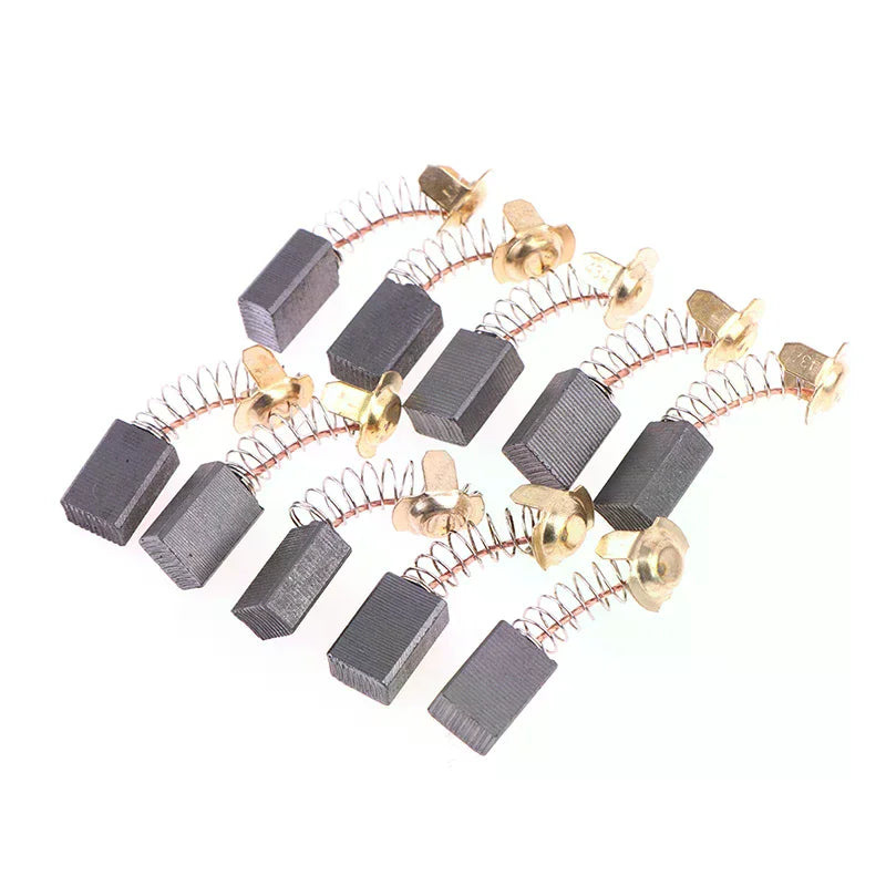 10Pcs Angle Grinder Carbon Brushes 7*11*17mm Power Tool Motors Spare Parts Oasis Select
