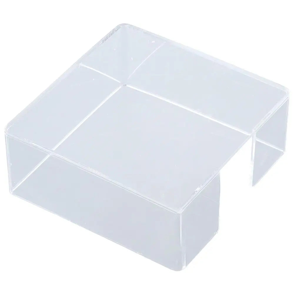Square Acrylic Napkin Holder Clear 5.3 X 5.3 X 2.16 Inches Tabletop Freestanding Tissue Dispenser Standing Napkin Dispenser Oasis Select