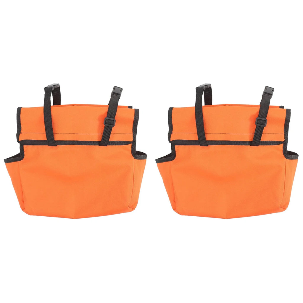 2/4 PCS Ladder Tool Caddy for Scissor Ladder Heavy-Duty Hands-Free Storage Pouch with Secure Mount for Electricians Carpenters Oasis Select 2pcs